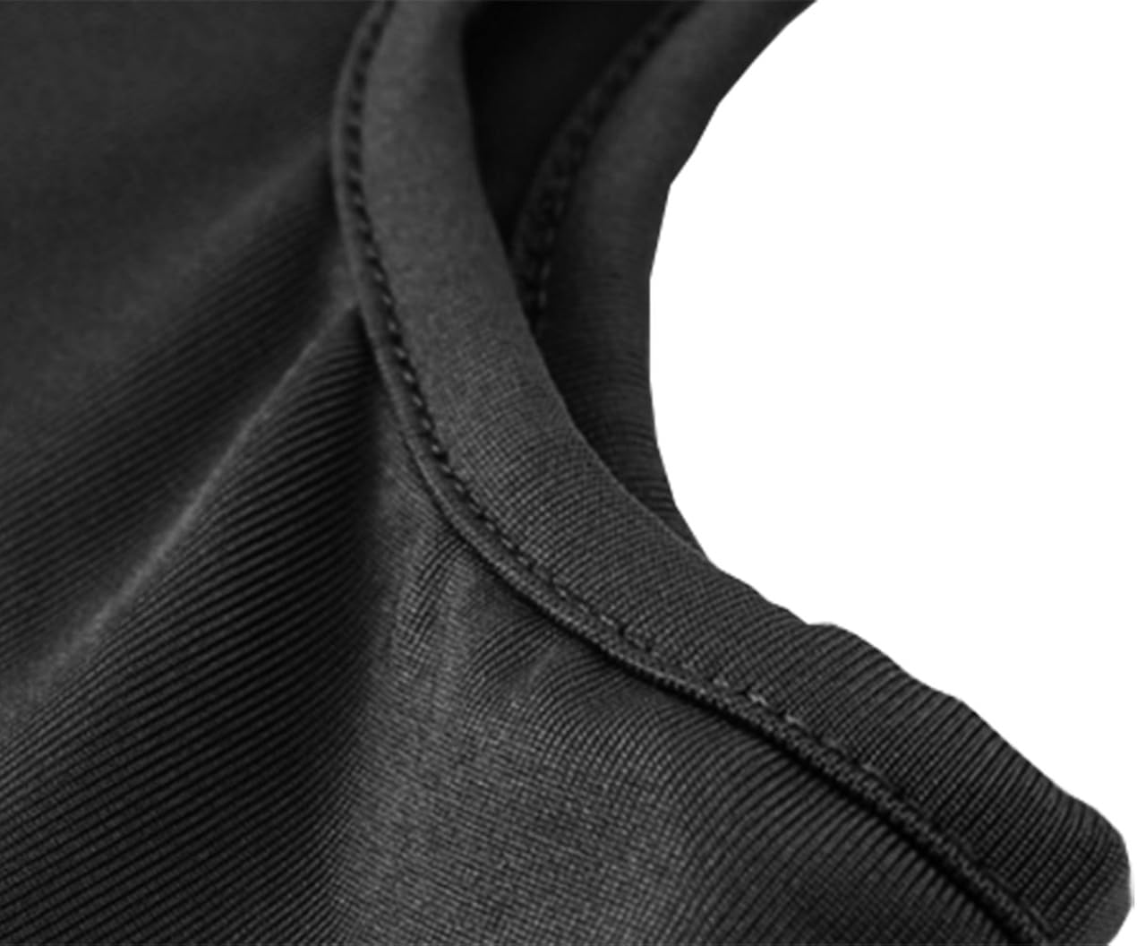 SUNLAND Lycra Fabrics Ski Face Mask Motorcycle Cycling Bike Bandana Hiking Skateboard Balaclava (Black): Clothing