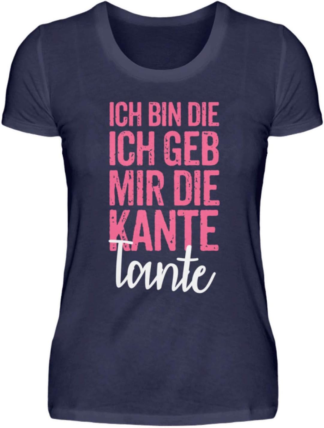 Tante TShirt Schwester Verrückte Tante Shirt Geschenk Sprüche Ich Geb