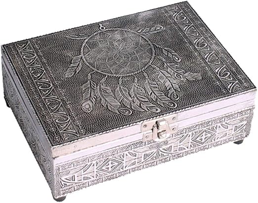 Caja de tarot de madera tallada a mano: Amazon.es: Juguetes y juegos