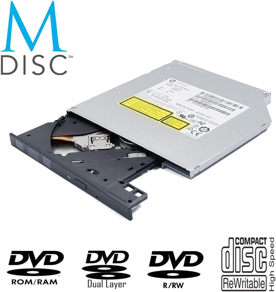 Laptop Internal DVD/CD Player Slim Optical Drive, for HP ProBook 655 G2 450 G3 Omen