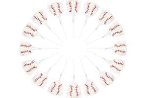 SNACKTERY Baseball Lollipops Suckers Sports Pops for Birthday, Sports Event or Baseball Party Favor, Individually Wrapped 12 Pack