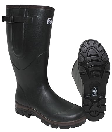 FOX NEOPREN Stiefel Gummistiefel Jagd Ansitzstiefel oliv 38-47 41,Oliv