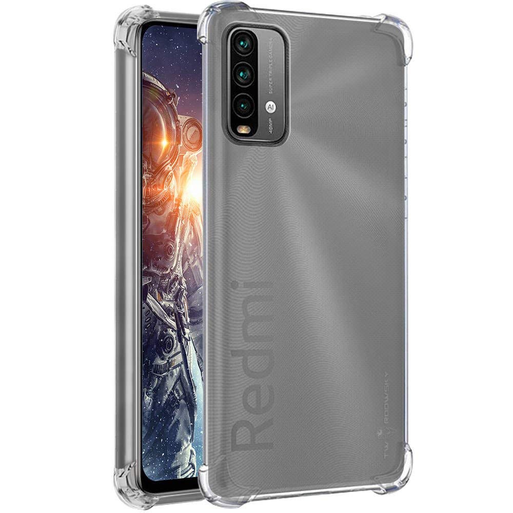 redmi 9 power back cover silicone
