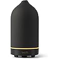 Wanlola Essential Oil Diffuser,120ml Aromatherapy Ceramic Diffusers with Auto Shut Off Function for Home Office Room(Black)
