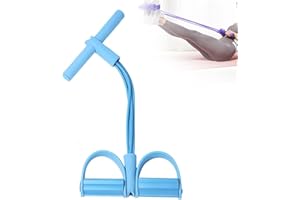 Fashion Puller Exercise, Multifunction 6 Tube Pedal Resistance Device, Detachable Fashion Puller Exercise Bands for Abdomen/W