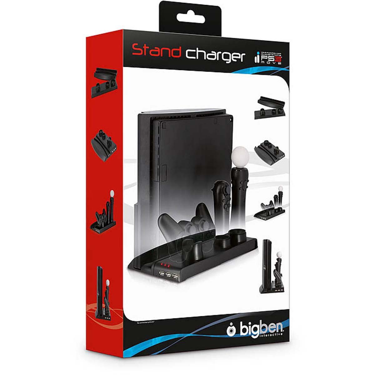 Navcom Charger Headset Stand: USB - Move Compatible (PS3)
