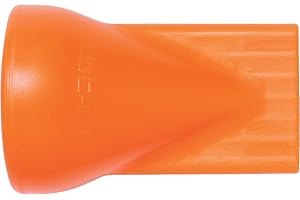 Loc-Line - 51843 Coolant Hose Component, Acetal Copolymer, Flat 7 Hole Nozzle, 0.080" Hole diameter, 1/2" Hose ID (Pack of 4)