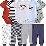 Baby Layette Set Baby Boys' 9-Piece Bodysuits Pants