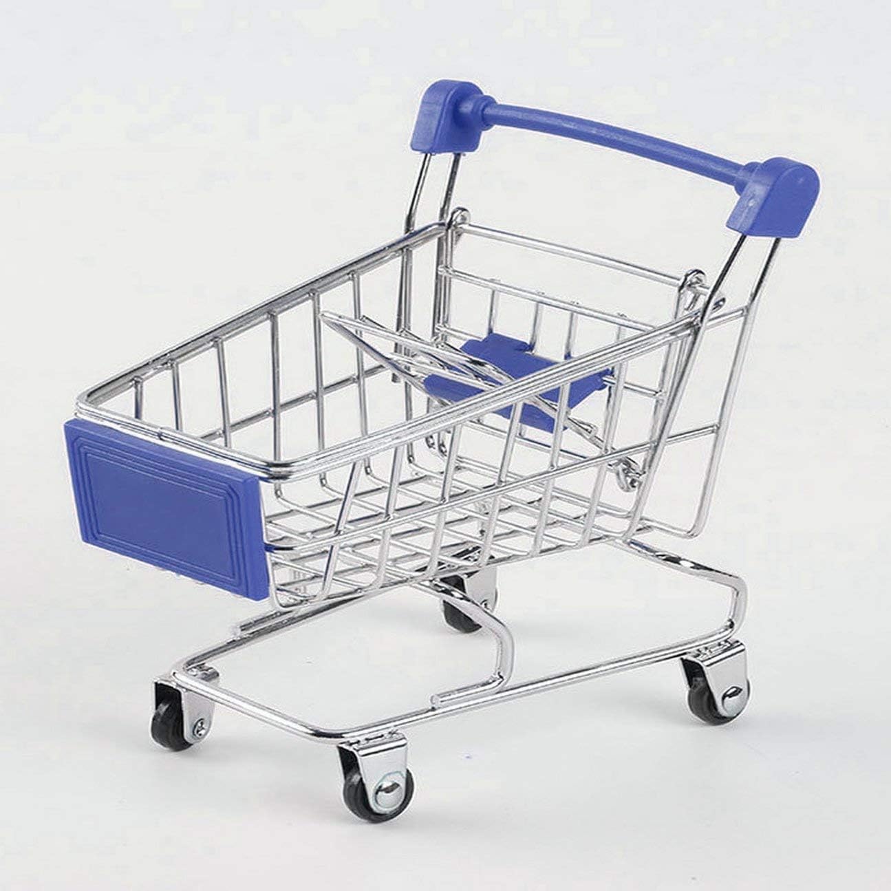 HIPENGYANBAIHU Creative Supermarket Mini Shopping Cart Trolley Metal Simulation Kid Toy