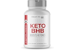 Ketologic Keto BHB Exogenous Ketones Capsules (30 Servings) - BHB Keto Pills Boost Energy, Promote Ketosis, Fuel Mental & Physical Performance - Boost Ketones and Amplify The Keto Diet Lifestyle