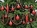 Festive 110 Piece Assorted Christmas Ornament, Red