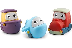 My First Tonies: Travel Set - Airplane, Ship and Train Soft and Squeezable Audio Toy Figurines