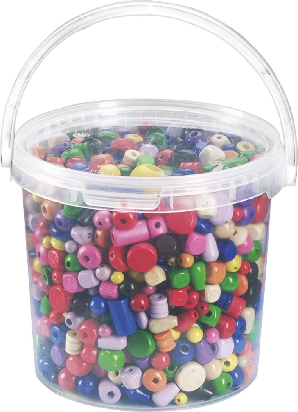 Knorr Prandell Bucket Wooden Beads Mix, Multi-Colour โ image 1