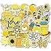 Vsco Yellow Cute Stickers for Hydro Flask[50pcs] Mini Ins Vinyl Sticker for Water Bottles Laptop Phone Case Computer Bike Helmet Car Motorcycle Bumper Luggage Helmet Skateboard Snowboard Gift for Kids
