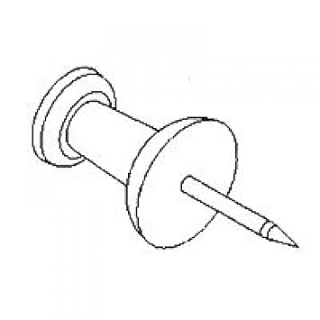Mintcraft Ph 122262 Clear Push Pins Amazon In Home Improvement