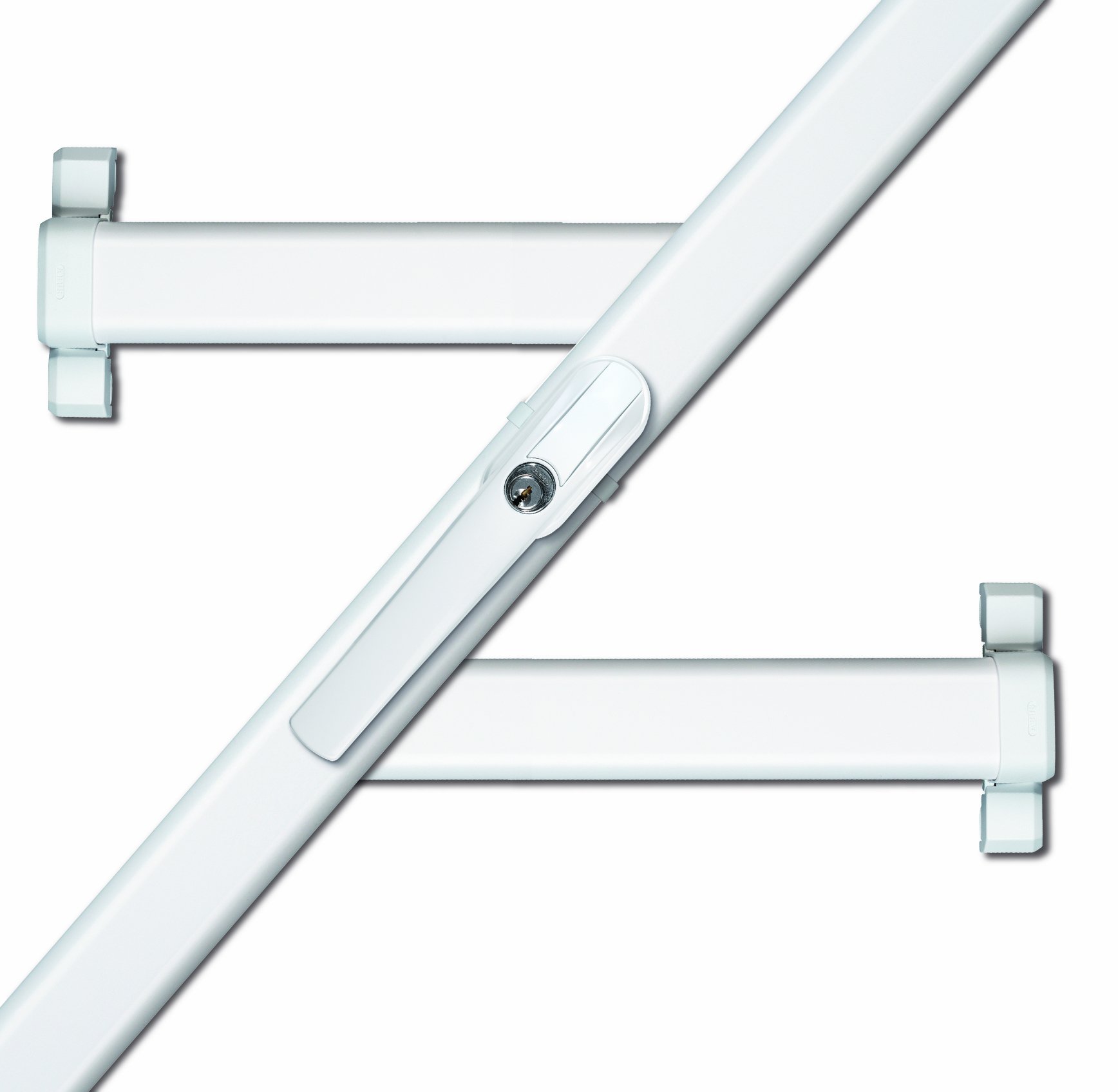 ABUS FO500 W AL0125 317934 Simultaneous-Locking Window Lock White