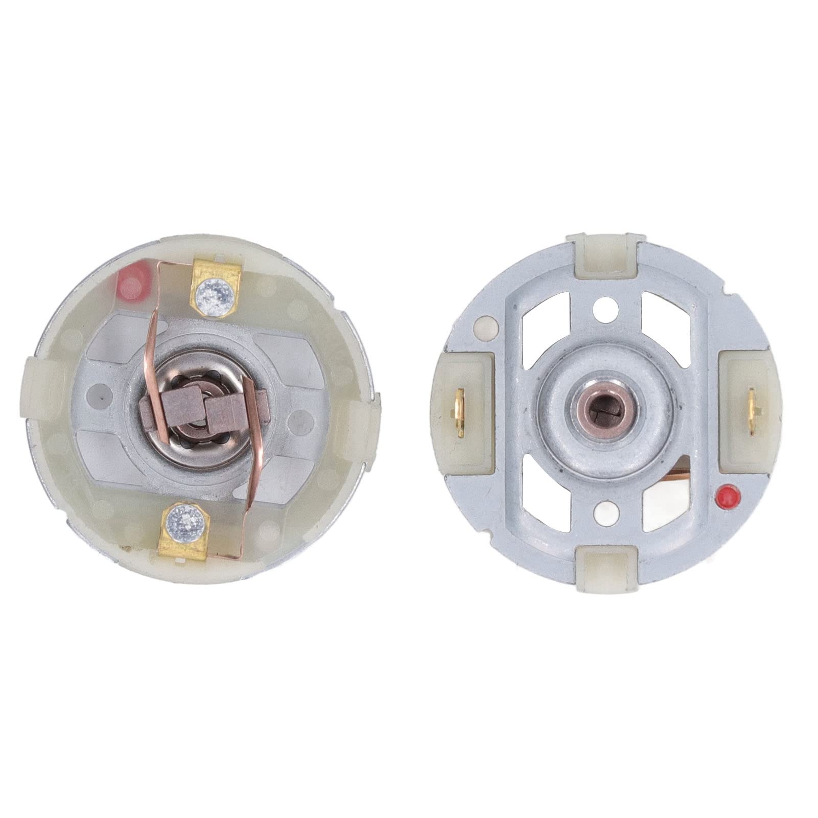 2PCS RS550 Motor Brush Holder,Electrical Brush Tool with Stable Working, ABS and Aluminium Alloy Material, Easy Installation for RS550 Motor and Drill