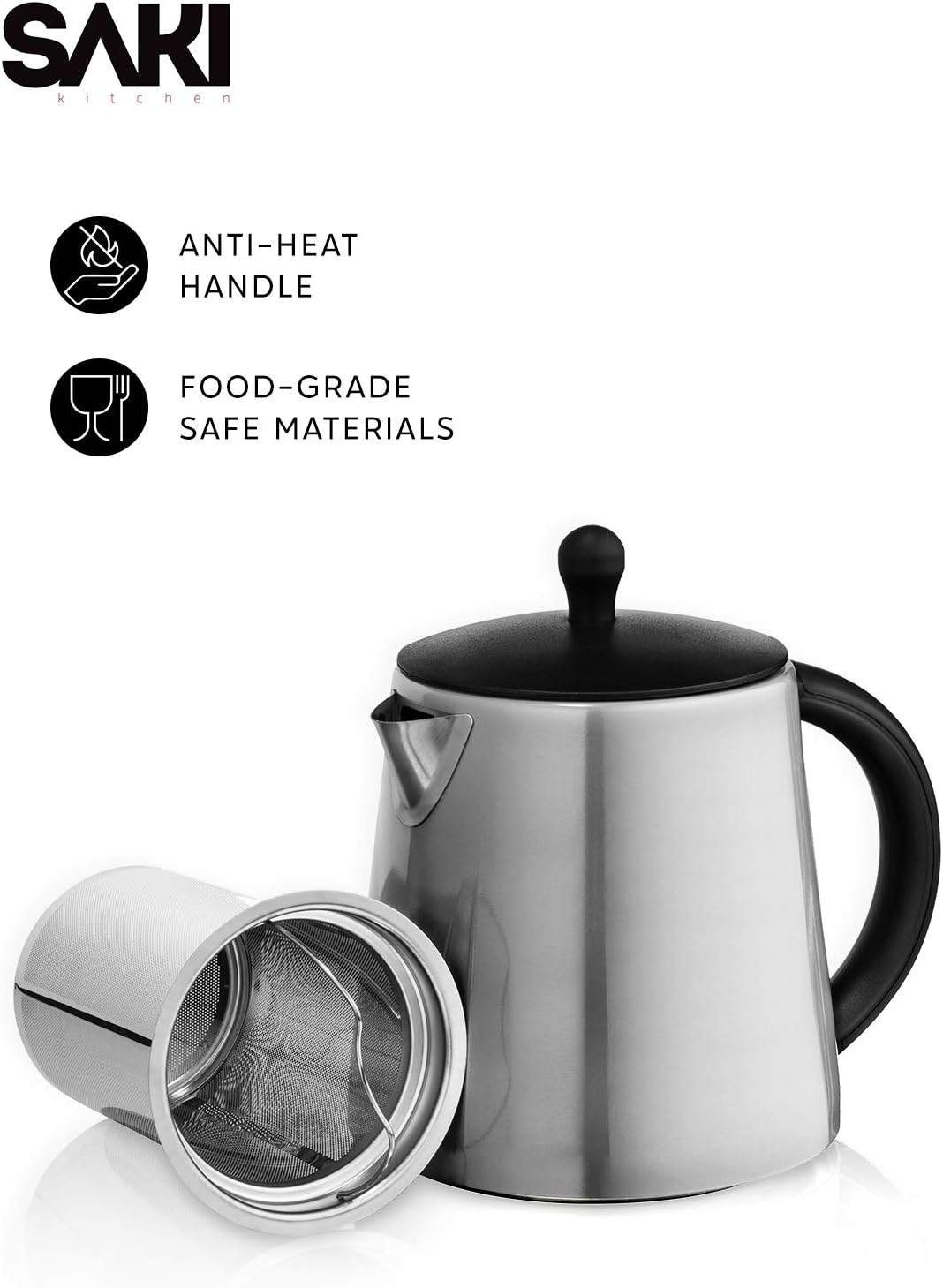 Amazon Com Saki Tetera Turca 110 V Acero Inoxidable Maquina Electrica Para Tetera Modo Mantener Caliente 2 En 1 Tetera Con Infusor De Te 1 7 L Color Plateado Kitchen Dining Amazon Com Saki Tetera Turca 110 V Acero Inoxidable Maquina Electrica Para Tetera Modo Mantener Caliente 2 En 1 Tetera Con Infusor De Te 1 7 L Color Plateado Kitchen Dining