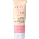 Cake Beauty Heavy Cream Buttery Body Wash - Shea Butter - 200 mL/6.8 Fl Oz | Moisture-Locking Body Wash - Hydrating &amp; Smoothing Shea Butter, Licorice Root &amp; Coconut Oil - Dry Skin - Vegan, Sulfate Free
