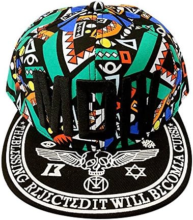 pleasance Men's Baseball Cap Hip Hop Cap Snapback Flat Bill Hat