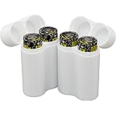 Protect Your Power - Slimline 21700 Battery Case, Compact Durable TPU Organizer for Travel, Flashlights & Everyday Carry – 2-