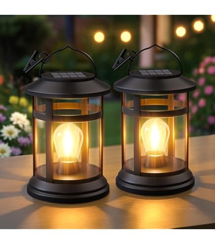 Amazon.com: Treasure Gurus Mini Glow Dark Solar Garden Lantern