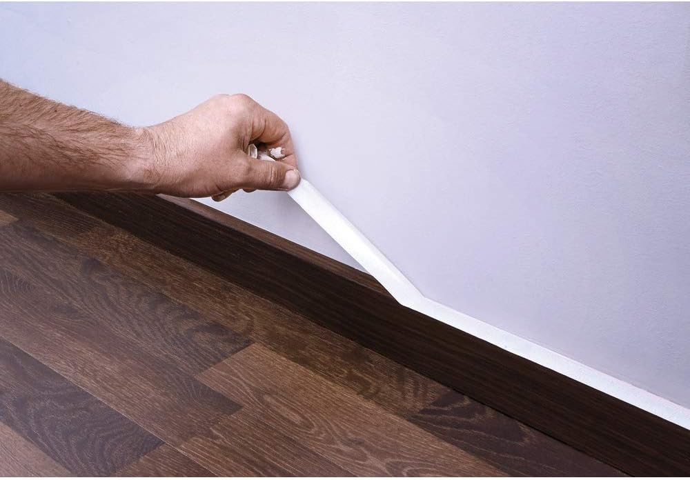 tesa 4348 7 Day Indoor Masking Tape with 7 Days Residue Free Removal 25mm x 50M (Pack of 12), White, 25 mm x 50 m - Image 3