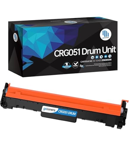 1 Pack 051 Black Drum Unit Replacement for Canon ImageCLASS