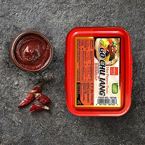 Hot Red Chili Pepper Paste, Korean Traditional Essential Seasoning Sauce"Go Chu Jang", gochujang [Wang Food], Cholesterol Free Fat Free All Natural No MSG Added, Made in Korea - Thumbnail 5