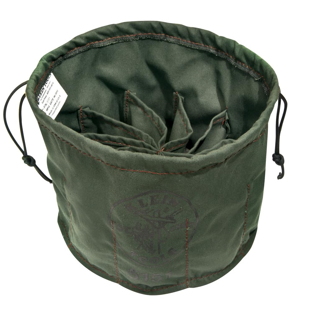 Drawstring Bag, 10-Compartment Klein Tools 5151