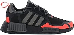 adidas NMD_R1 Boys Shoes Size 7, Color: Black/Orange
