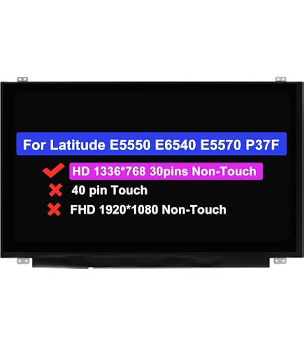 BRIGHTFOCAL New Screen Replacement For Dell Latitude Jamaica