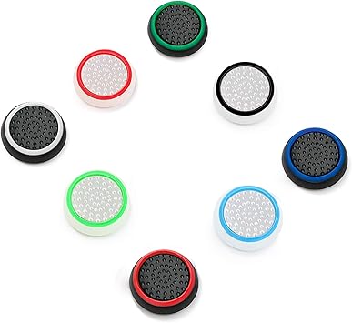 Amazon Co Jp 交換用親指グリップキャップカバー シリコンアナログコントローラージョイスティックサムスティックキャップ Ps4 Ps3 Ps2 Xbox 360 Xbox One コントローラーと互換性あり Diy 工具 ガーデン