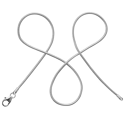 modabilé Damen Schlangenkette 925er Sterling Silber (1,2mm)