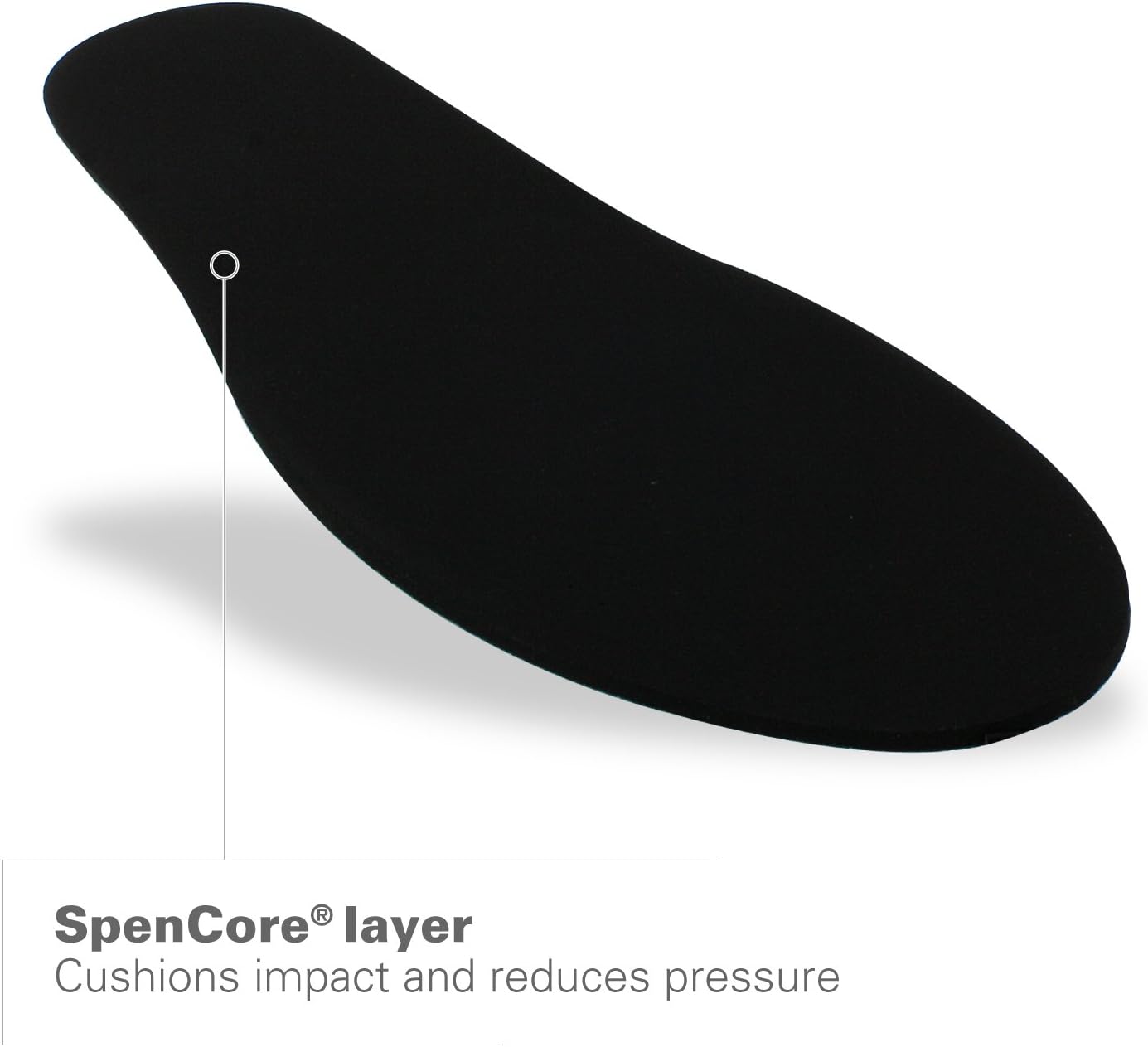 Spenco Rx Comfort Thin Lightweight Cushioning Orthotic Shoe Insole, Women's 9-10.5/Men's 8-9.5: Health & Personal Care