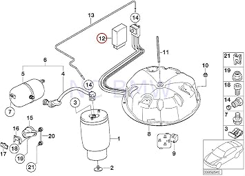 Amazon Com Bmw Genuine Air Supply Control Unit Automotive