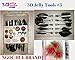 3d Gelatin Art Tools - Type 3 - 3d Jelly Cake Tools - 10 Pcs/set