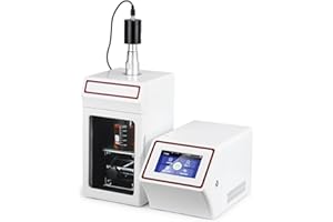 CGOLDENWALL Touch Screen Ultrasonic Homogenizer Sonicator Processor Cell Disruptor Mixer Emulsification and Nanoparticle Disp