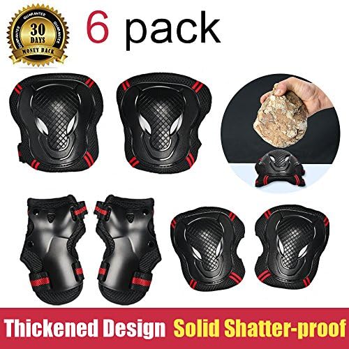 Childrens Knee And Elbow Pads Sports Protective Gear Safety Pads for Kids Roller Skating Bicycle Cycling Skateboard Knee Elbow Protector Guards Pads