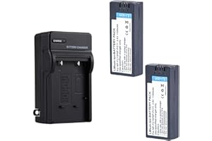 Compatible for Sony NP-FC10 NP-FC11 Battery for DSC-F77 DSC-F77A DSC-FX77 DSC-P2 P3 P5 P7 P8 1100mAh(2battery 1charger)
