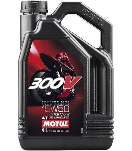 Amazon.com: Motul 300V 4T Competition Synthetic Oil 15W50 4L