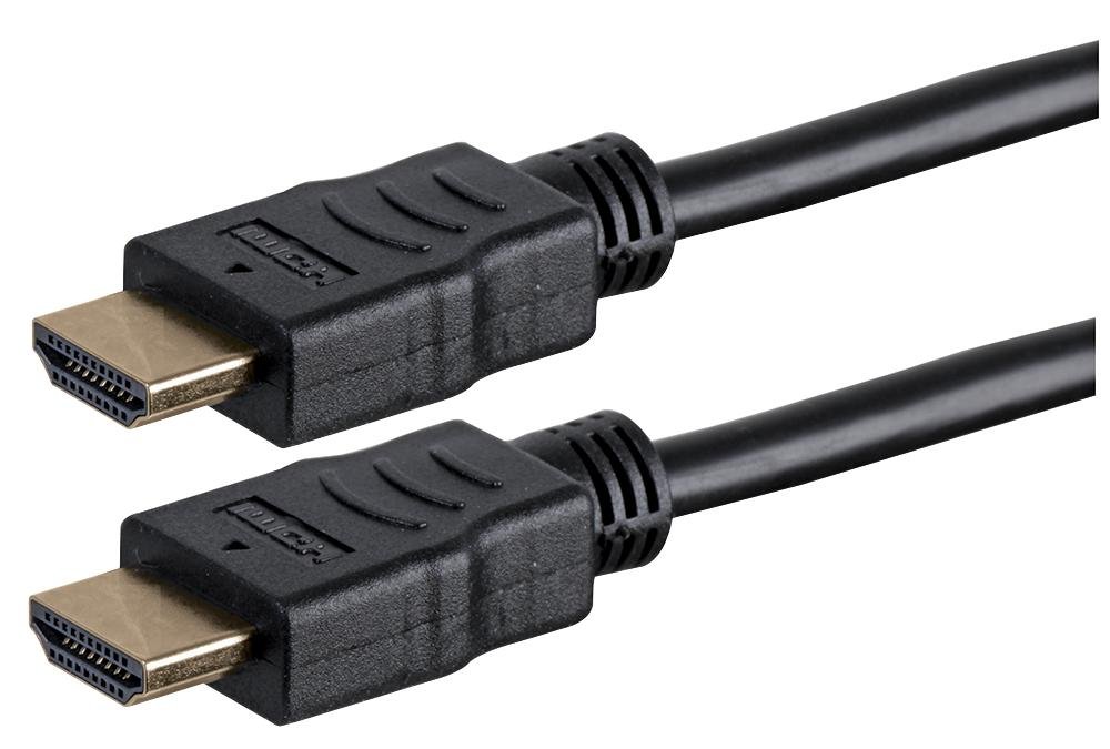 Pro Signal 7m HDMI Cable – High Speed HDMI Lead, Gold Plated Connectors, Full HD 1080p, Version 1.4, Black - PSG91319