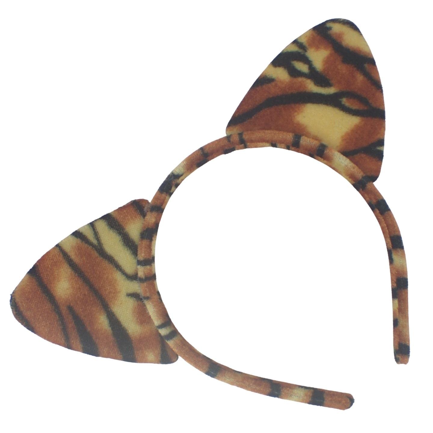 Topkids Accessories Animal Headband for Kids & Toddlers, Animal Ears, Fancy Dress, World Book Day Costumes, Kids Dress up, Halloween (Tiger)