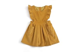 Simplee kids Toddler Girl Casual Dress for Spring Girls Skrit with Pocket