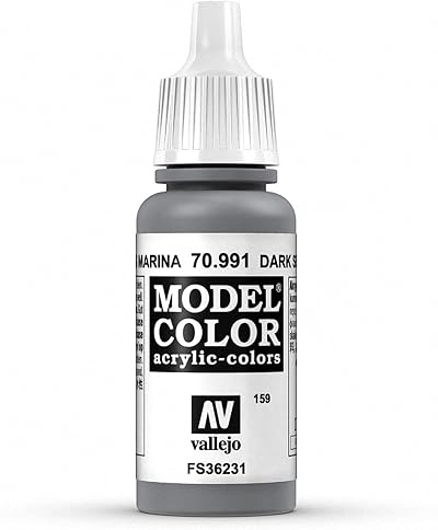 Vallejo Model Color Dark Sea Grey 17 ml Acrylic Paint - Waterbased