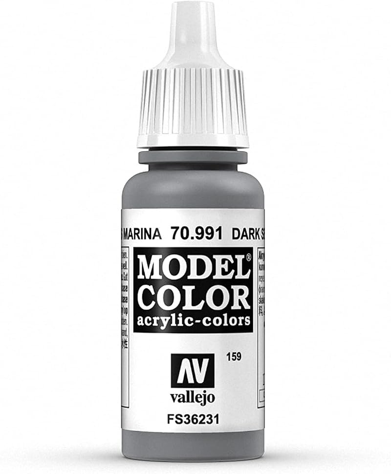 Vallejo Model Color Dark Sea Grey 17 ml Acrylic Paint - Waterbased
