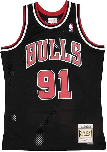 dennis rodman 91 jersey