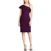 Ralph Lauren Womens Embellished Cold Shoulder Dress