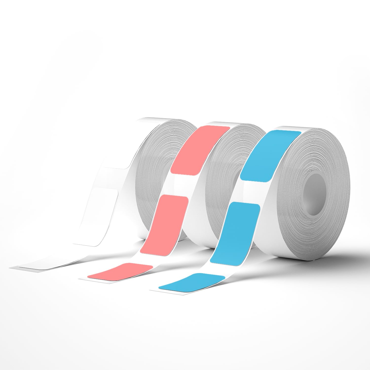 Gap Paper for Label Maker (3 Rolls Color), Only Compatible with BSFANN WP9525 Label Maker