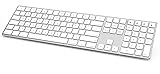 JOYACCESS Bluetooth Keyboard, Rechargeable Wireless